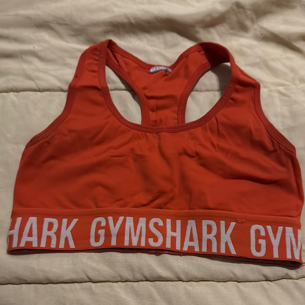 Gymshark Women's Orange Sports Bra
